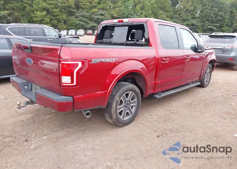 2017 Ford F150 Supercrew z USA, uszkodzony, nr VIN 1FTEW1CFXHFA92754
